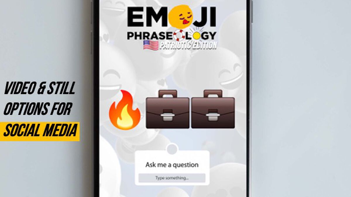 Emoji Phraseology - Patriotic Edition image number null